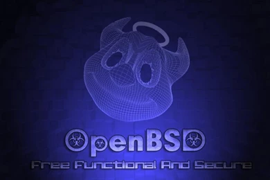 OPENBSD FREE FUNCTIONAL SECURE WALLPAPER   (