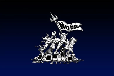 NetBSD Dämonen Hintergrundbilder