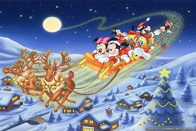 Disney Christmas Wallpapers Crazy Frankenstein