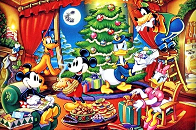 CHRISTMAS Holiday Disney Wallpapers