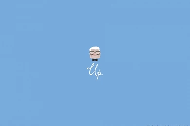 Pixar Minimalistic Up (movie) Animation Wallpapers
