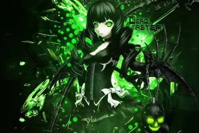 Black Rock Shooter On AnimeManga WP   DeviantArt