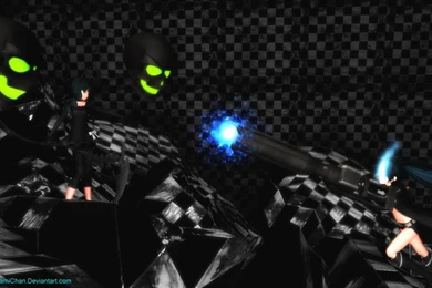 Black Rock Shooter VS Dead Master Wallpapers By ThaamiChan On ...