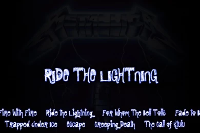 Ride The Lightning Widescreen By Applejackles On DeviantArt
