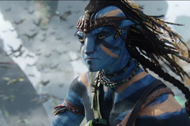 Jake Sully In War Avatar Movie