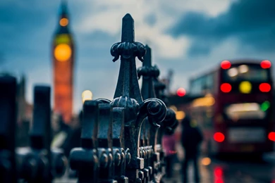 City London England UK Big Ben City Evening Bokeh HD Wallpapers ...