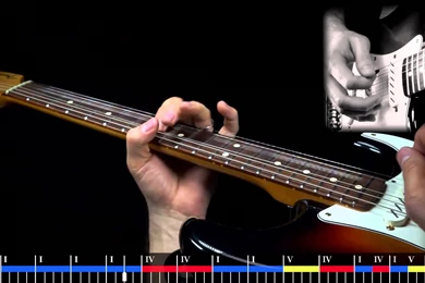 SRV Tin Pan Alley Style Soloing   Advanced Lesson Sample   YouTube