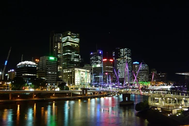 Brisbane By Night >> HD Wallpaper, Get It Now!