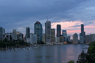 Australia / Brisbane / City Brisbane Skyline
