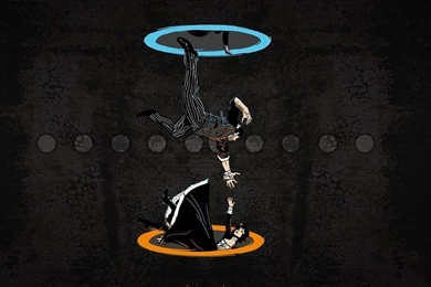 BioShock Infinite Portal Crossover Free Desktop Backgrounds And ...