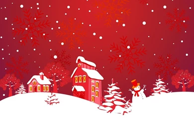 Christmas Scenes Wallpapers