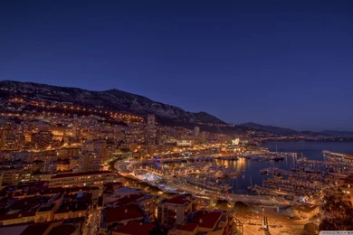Monte Carlo Night Lights HD Desktop Wallpapers : High Definition ...