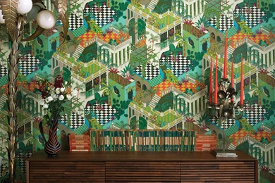 Miami 105/4017   Geometric II   Cole & Son