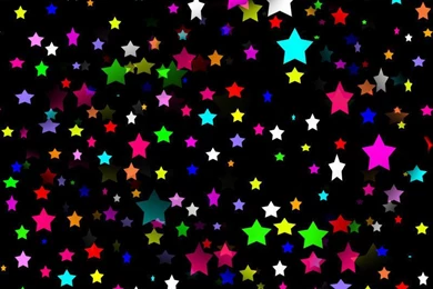 Neon Stars Iphone Wallpapers