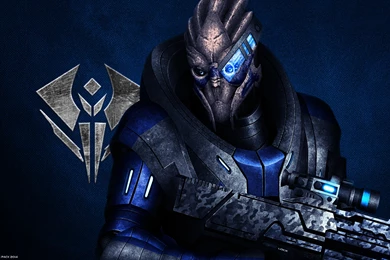 Mass Effect Synthesis Wallpapers Garrus (2014) By RedLineR91 On ...