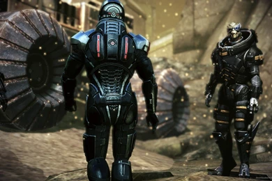 Download 1920x1080 Mass Effect Shepard And Garrus Wallpapers