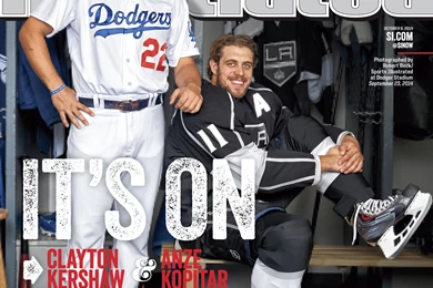 Anze Kopitar And Clayton Kershaw Grace The Cover Of Sports ...