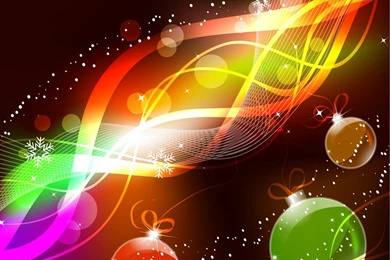 Cool Christmas Symphony   Free Vector Download