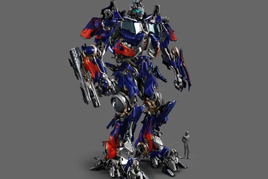 TV & Movies Poster, Optimus Prime From Transformers, Gray ...
