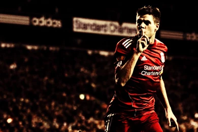 Top Steven Gerrard Football Widescreen Wallpapers