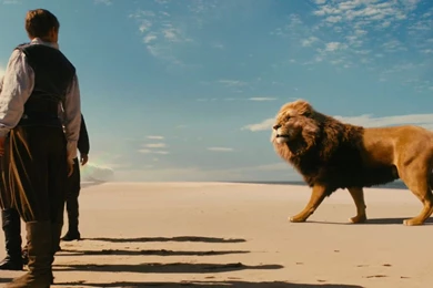 Aslan The Lion From The Chronicles Of Narnia Voyage Of The Dawn ...