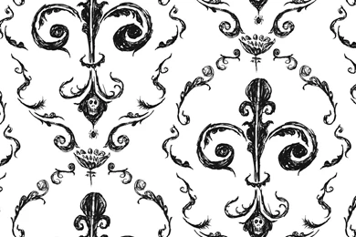 Black Victorian Pattern
