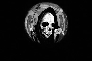 Grim Reaper At The Door   Best iPhone 5s Wallpapers