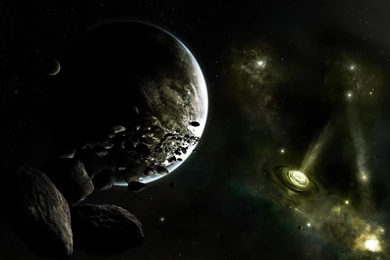 Digital Universe Planets Fantasy Space Wallpap