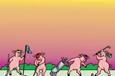 Piglet Cute   Free PPT Backgrounds