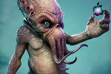 Apple Wallpapers   Cool Mac Wallpapers Alien Life Mac Desktop On ...