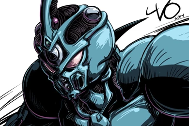Digital Sketch Warm Up 05   Guyver By Vostalgic On DeviantArt