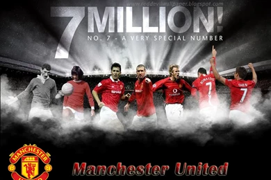 Man Utd Wallpapers No. 7 A Vary Special Number Man United ...
