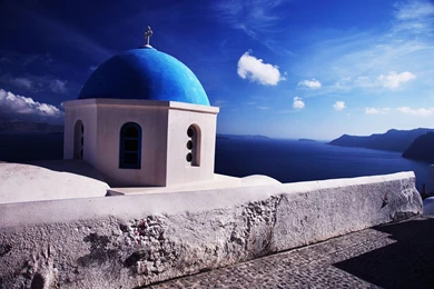 Resort Greece Desktop Wallpapers 8 － Travel Wallpapers   Free ...