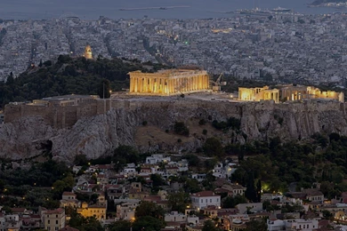 Download 1920x1080 HD Wallpapers Greece Athens Parthenon Top View ...