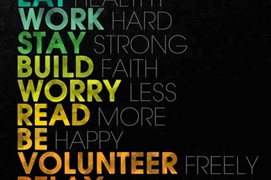 Abstract Black Rainbow Quotes iPhone 6 Plus Wallpapers   Words Of ...