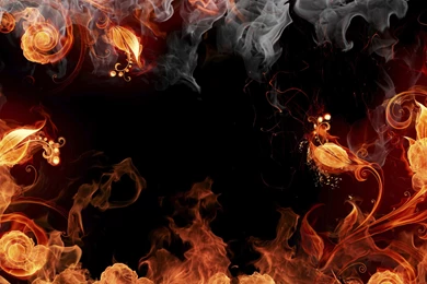 Desktop Wallpapers · Gallery · Windows 7 · Digital Art Flowers ...