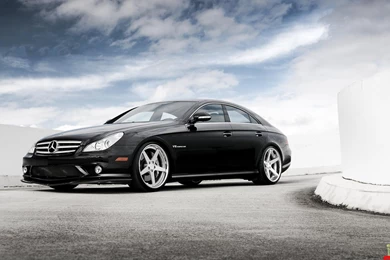 Pure Black Mercedes Car HD Wallpapers