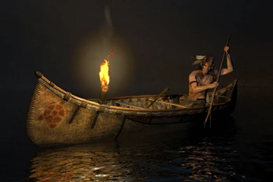 Night Fishing < 3D Art < Gallery < Desktop Wallpapers