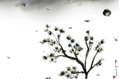 Sumi e Wallpapers By Kago woo On DeviantArt