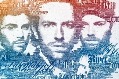 Download Wallpapers 750x1334 Coldplay, Faces, Graphics, Lyrics ...