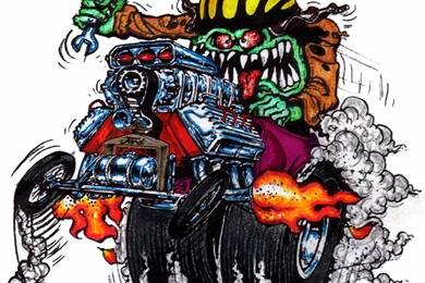 Wallpapers Rat Fink Dragnut 694169.6 1382x1600