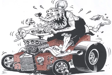 Wallpapers Rat Fink .2 5756x4026