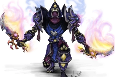 Download Wallpapers World Of Warcraft, Vector, Wow, Rogue, Undead ...