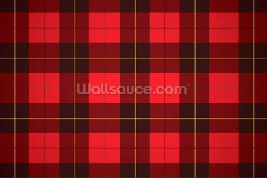 Wallace Tartan Scottish Plaid Wall Mural