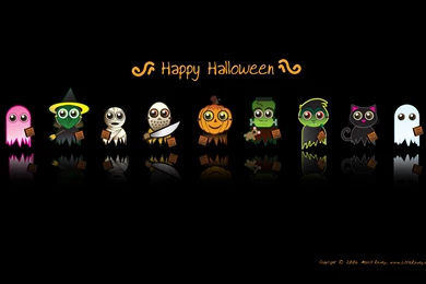 Download Cartoons Halloween Wallpapers 1920x1200