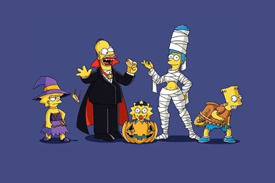 iPad Wallpapers Simpsons Halloween   Cartoon & Comics, IPad, iPad ...