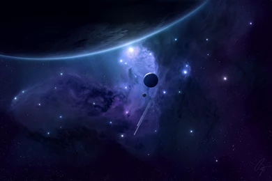 Download Desktop Wallpapers Planet On Backgrounds Nebula