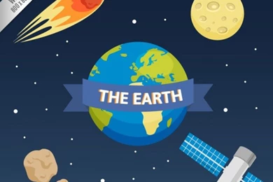 Web Backgrounds With Planet Earth Vector