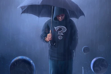 Wallpapers Question Marks Shirt With A Mark And An Umbrella ...