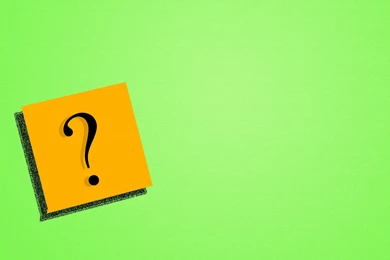 Free Orange Question Mark On Green Backgrounds For PowerPoint ...